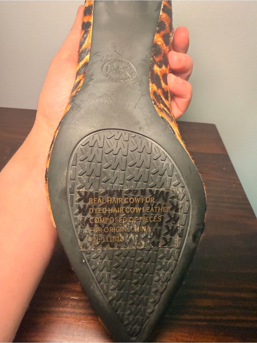 MICHAEL Michael Kors Leopard Print Pumps - Size 7 - Picture 4 of 6